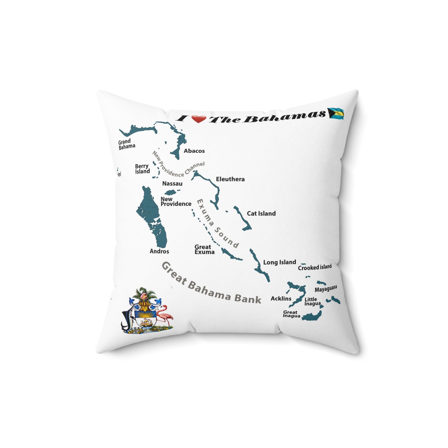 Spun Polyester Square Pillow