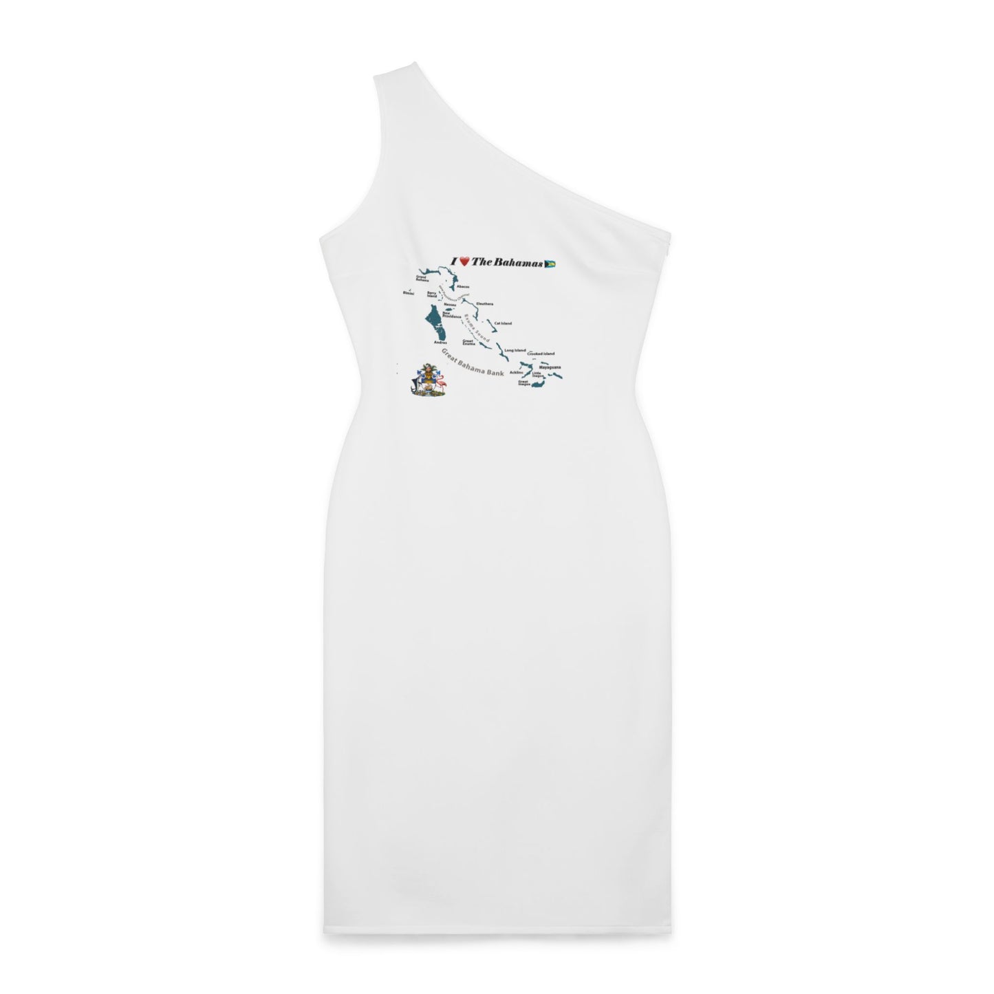 Shoulder Dress (AOP)
