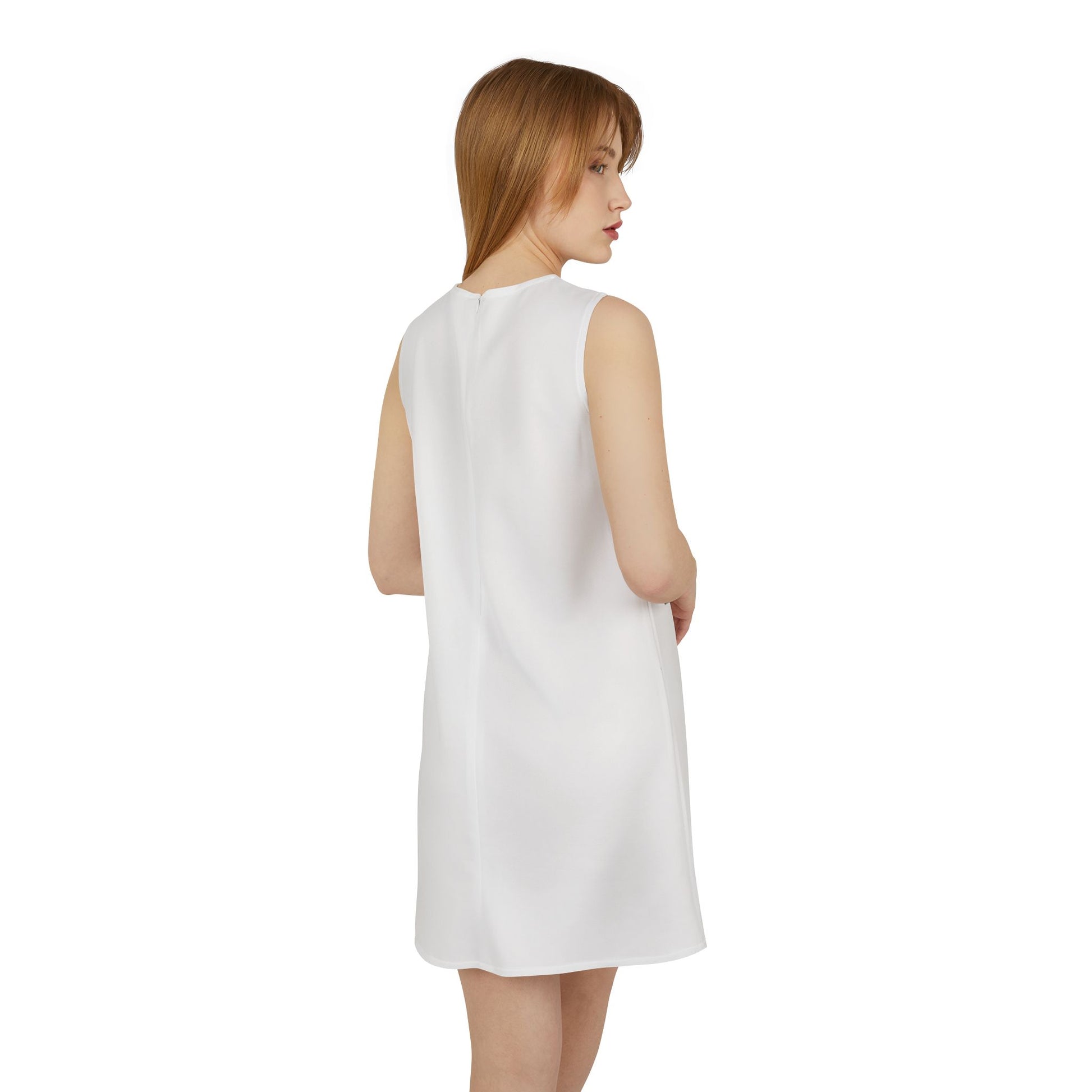 A-line Sleeveless Dress (AOP) ITheBahamas A-line Sleeveless Dress (AOP) ITheBahamas